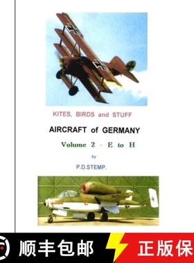【3-4周达】Kites, Birds & Stuff - Aircraft of GERMANY - E to H [9781291292688]