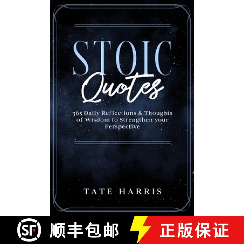 【2-3周达】Stoic Quotes: 365 Daily Reflections & Thoughts  of Wisdom to Strengthen your Perspective. [9781922346407]