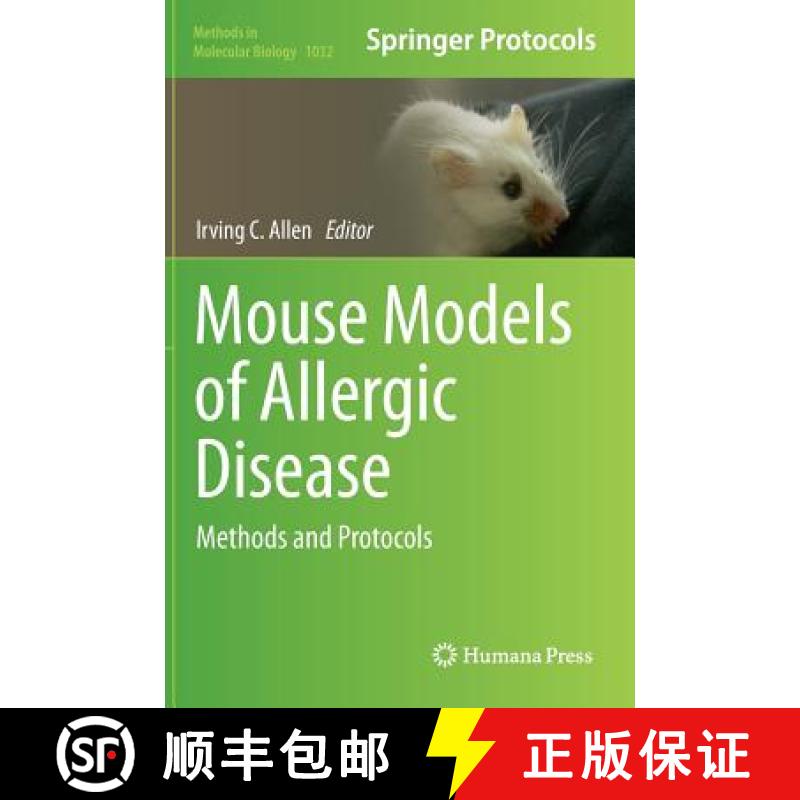 【3-4周达】Mouse Models of Allergic Disease : Methods and Protocols [9781627034951]