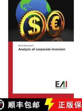预订 Analysis of corporate inversion [9786202449168]