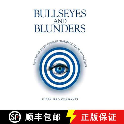 【3-4周达】精装 Bullseyes and Blunders: Lessons from 100 Cases in Pharmaceutical Marketing [9789388305617]
