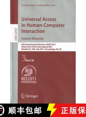 【3-4周达】Universal Access in Human-Computer Interaction. Context Diversity: 6th International Confe... [9783642216657]