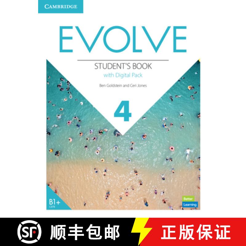【3-4周达】Evolve Level 4 Student's Book with Digital Pack [9781009237550]