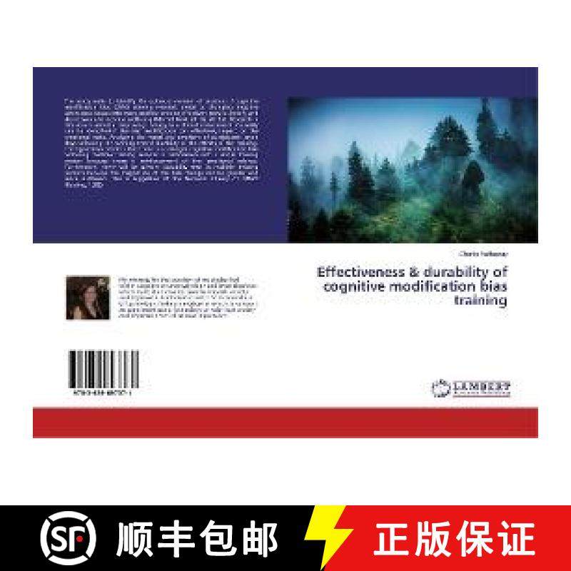 预订 Effectiveness & durability of cognitive modification bias training [9783659697371]