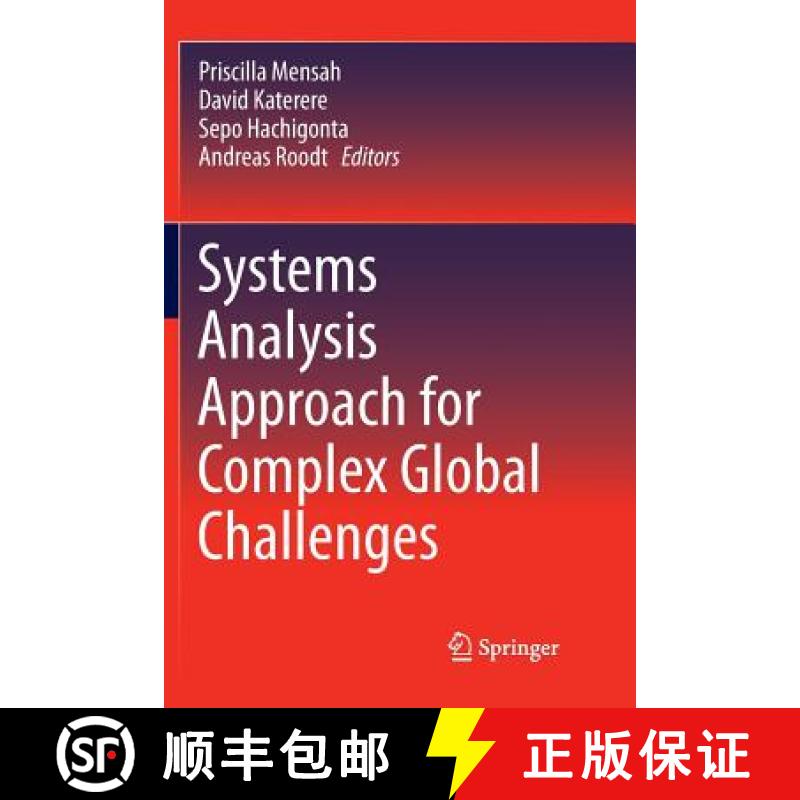 【3-4周达】Systems Analysis Approach for Complex Global Challenges [9783030100650]