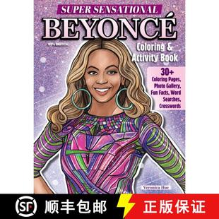 Photo 4周达 Beyonce Sensational Pages Gallery Super Book Activity 9781497207462 Fun... Coloring