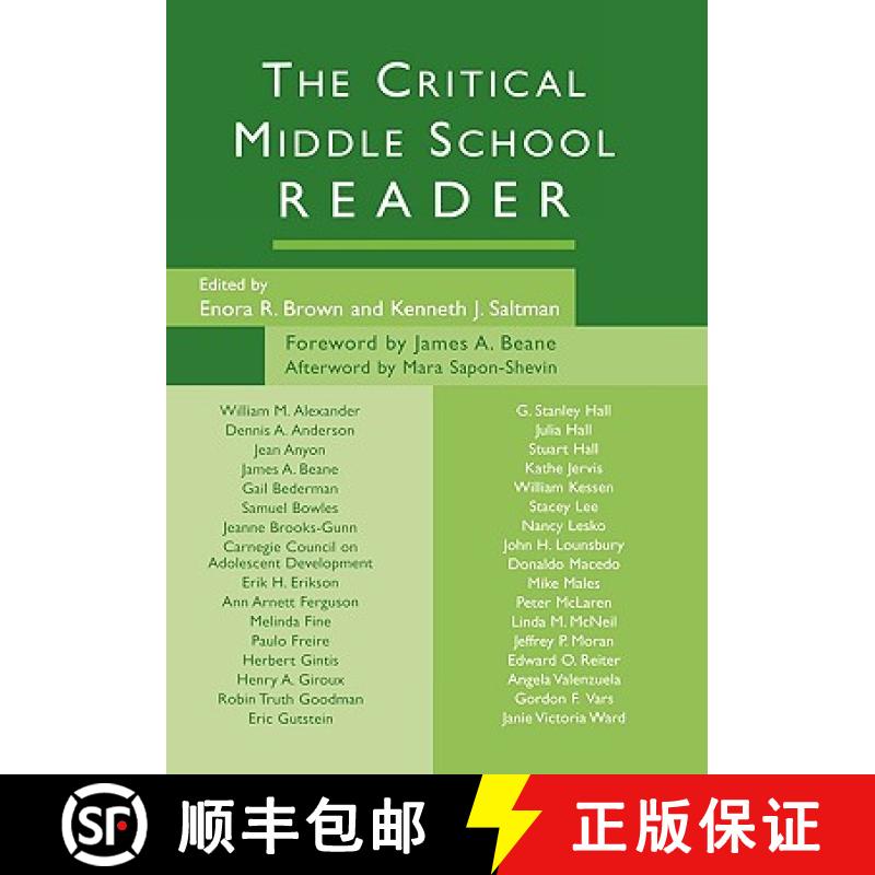 【3-4周达】The Critical Middle School Reader [9780415950701]