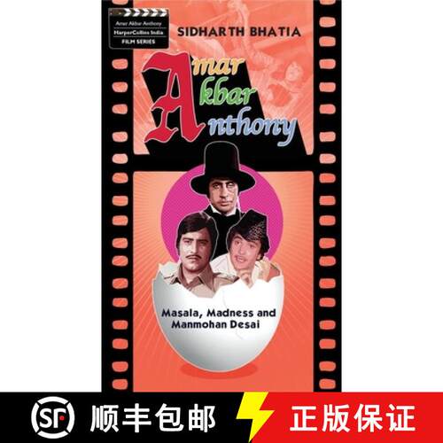 【3-4周达】Amar Akbar Anthony: Masala, Madness, Manmohan Desai [9788172239350]