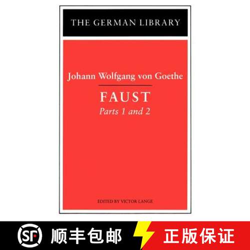 【3-4周达】Faust: Johann Wolfgang von Goethe: Parts 1 and 2 [9780826407252]