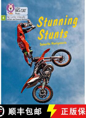 【3-4周达】Big Cat Phonics for Little Wandle Letters and Sounds Revised - Stunning Stunts: Phase 4 [9780008504281]