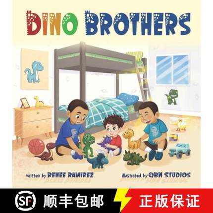 【3-4周达】Dino Brothers: Setup a plan to teach their cousin to love Dinosaurs [9781962725057]