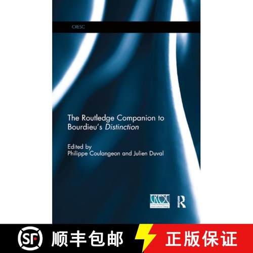 【3-4周达】The Routledge Companion to Bourdieu's 'Distinction' [9780367868888]