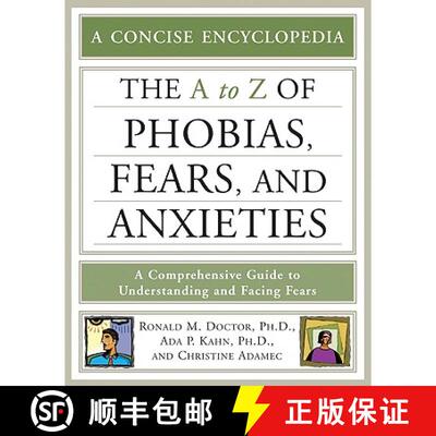 【3-4周达】The A-Z of Phobias, Fears, and Anxieties [9780816075584]