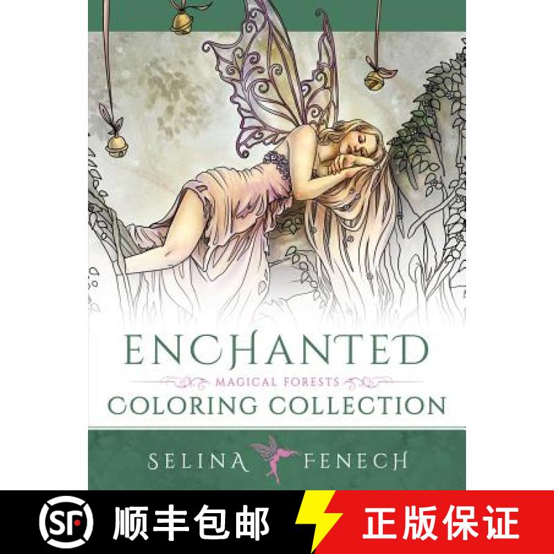 【2-3周达】Enchanted - Magical Forests Coloring Collection [9780994355430]