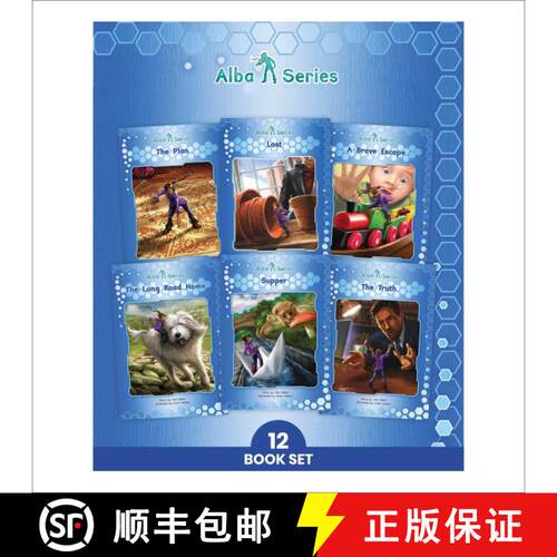 【3-4周达】Phonic Books Alba: Decodable Books for Older Readers (CVC, Consonant Blends and Consonant ... [9781783692767]
