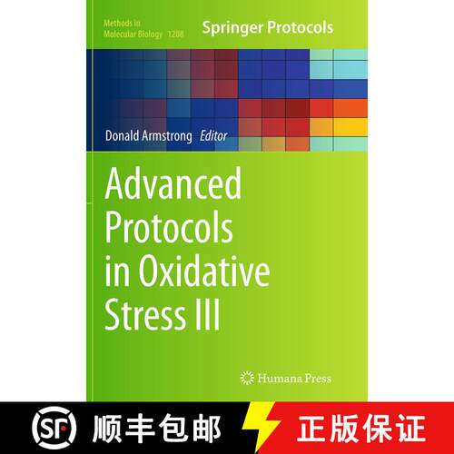 【3-4周达】Advanced Protocols in Oxidative Stress III (Softcover reprint of the original 1st ed. 2015) [9781493946402]