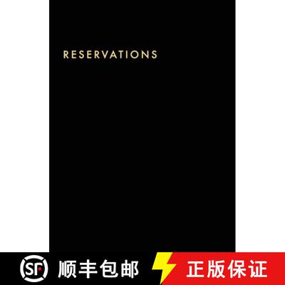 【3-4周达】精装 Reservations Book: Hardcover Restaurant Reservations, Double Page per Day for Lunch a... [9783947808663]