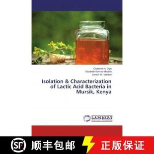 Bacteria Isolation Lactic 预订 9786137454916 Characterization Kenya Mursik Acid