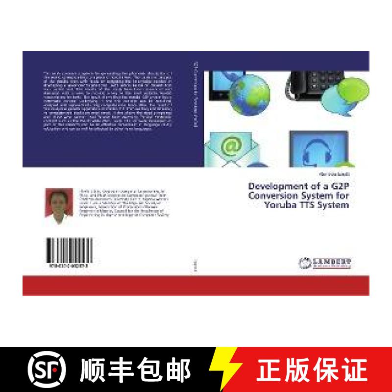 预订 Development of a G2P Conversion System for Yoruba TTS System [9786202052573]