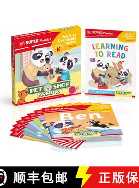 【3-4周达】DK Super Phonics My First Decodable Stories Pet Shop Panda [9780593849262]