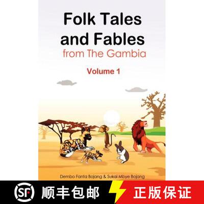 【3-4周达】Folk Tales and Fables from the Gambia. Volume 1 [9789983901078]
