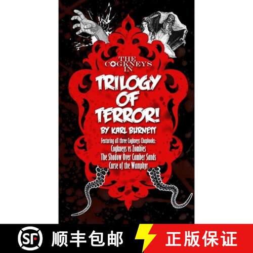 【3-4周达】The Cogkneys - Trilogy of Terror [9781291867534]