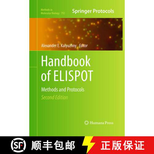 【3-4周达】Handbook of ELISPOT : Methods and Protocols (Softcover reprint of the original 2nd ed. 2012) [9781493961115]