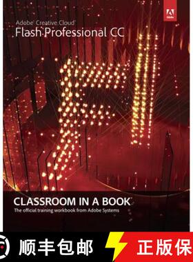 【3-4周达】Adobe Flash Professional CC Classroom in a Book with Access Code [9780321927859]
