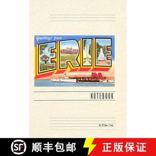 9798385444335 from 4周达 Vintage Lined Erie Greetings Notebook Pennsylvania