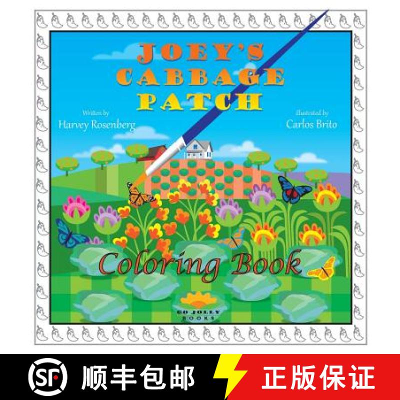 【3-4周达】Joey's Cabbage Patch, Coloring Book [9780982282434]