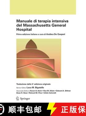 【3-4周达】Manuale Di Terapia Intensiva del Massachusetts General Hospital: Prima Edizione Italiana a... [9788847057609]