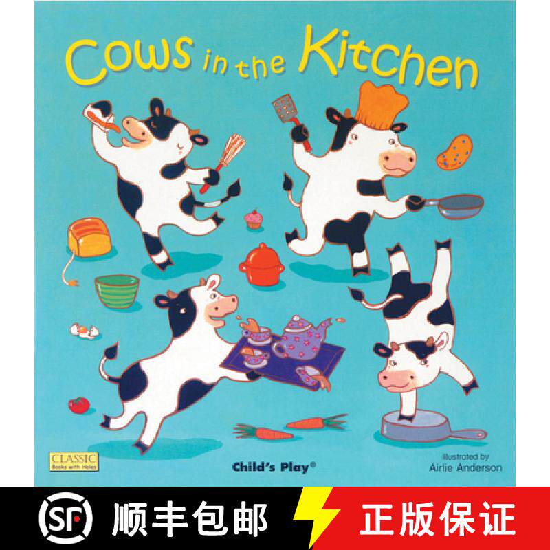 【3-4周达】Cows in the Kitchen [9781846431104]