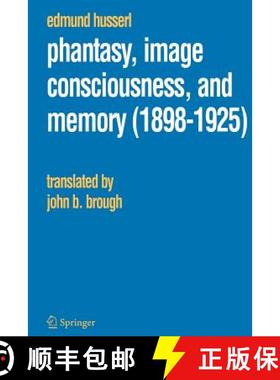 【3-4周达】Phantasy, Image Consciousness, and Memory (1898-1925) [9781402032158]