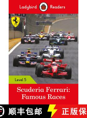 预订 Ladybird Readers Level 5 - Ferrari - Famous Races (ELT Graded Reader) [9780241401798]