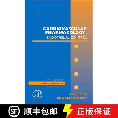 【3-4周达】精装 Cardiovascular Pharmacology: Endothelial Control: Volume 60 [9780123850614]