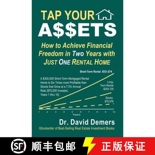 【3-4周达】Tap Your A$$ets: How to Achieve Financial Freedom in Two Years with Just One Rental Home [9798990196384]