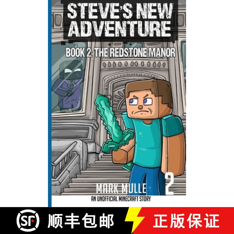 【3-4周达】Steve's New Adventure Book 2: The Redstone Manor [9798330313532]
