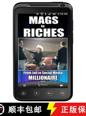 【3-4周达】Mags to Riches: From Jail to Social Media Millionaire [9780692359990]