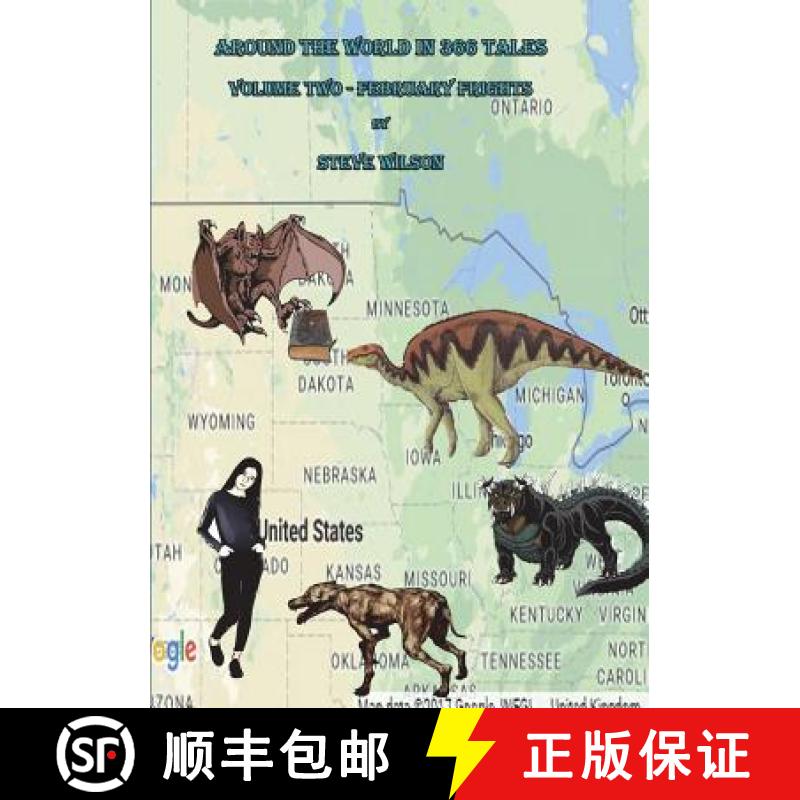 【3-4周达】Around the World in 366 Tales - February Frights [9780244978457]