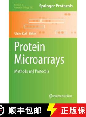 【3-4周达】Protein Microarrays : Methods and Protocols [9781617792854]
