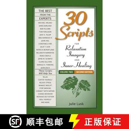 【3-4周达】30 Scripts for Relaxation, Imagery & Inner Healing, Volume 2 - Second Edition [9781570253249]