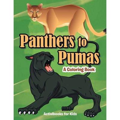 【4周达】Panthers to Pumas: A Coloring Book [9781683211921]