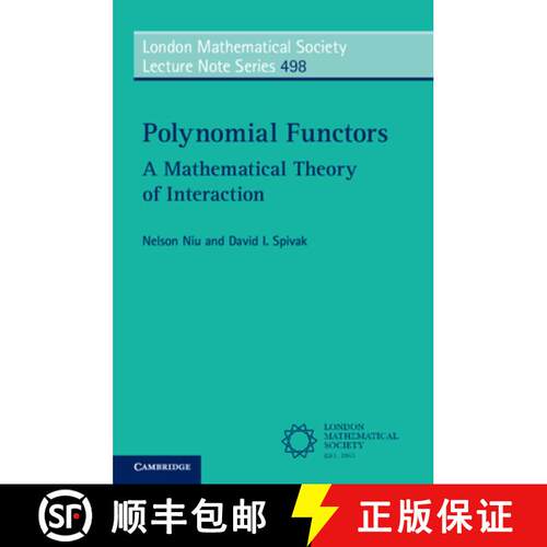 【3-4周达】Polynomial Functors: A Mathematical Theory of Interaction [9781009576710]