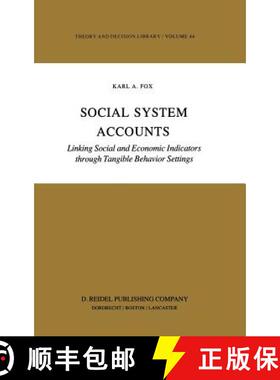 【3-4周达】Social System Accounts: Linking Social and Economic Indicators through Tangible Behavior S... [9780792380368]