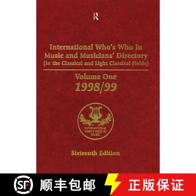 【3-4周达】International Who's Who in Music and Musician's Directory: Classical and Light Classical M... [9780948875922]