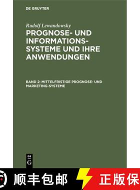 预订 Mittelfristige Prognose- und Marketing-Systeme [9783110043822]