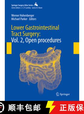 【3-4周达】Lower Gastrointestinal Tract Surgery: Vol. 2, Open procedures [9783030608262]