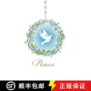 【3-4周达】Peaceful Tidings Small Boxed Holiday Cards (20 Cards, 21 Self-Sealing Envelopes) [9781441345936]