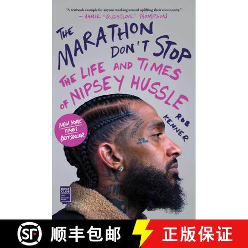 【3-4周达】The Marathon Don't Stop: The Life and Times of Nipsey Hussle /]crob Kenner [9781982140304]