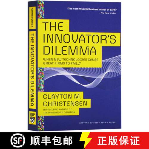 现货 创新者的窘境 The Innovator's Dilemma: When New Technologies Cause Great Firms to Fail [9781633691780]